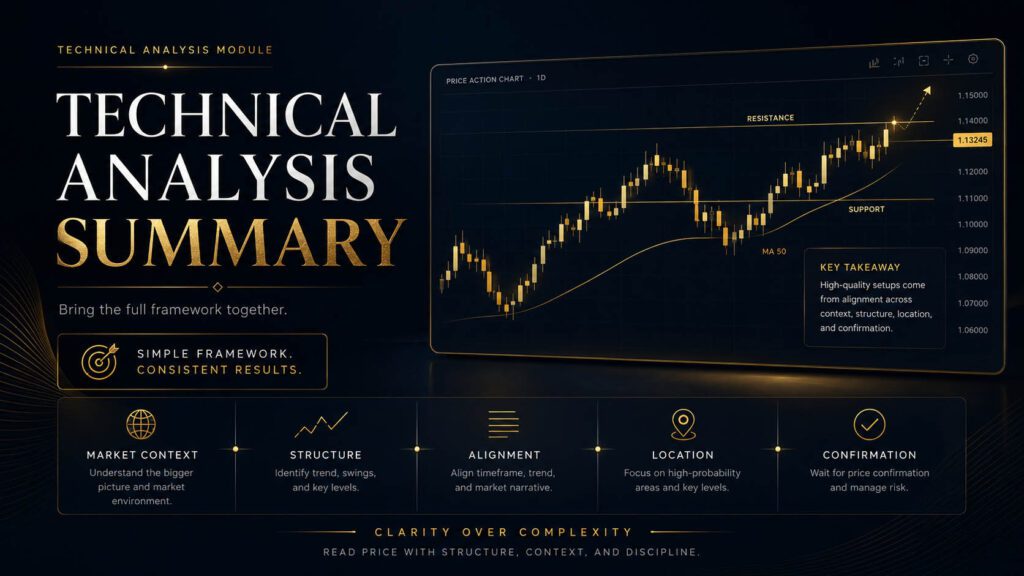 Technical Analysis Summary - Prop Firm Passing Service training lesson