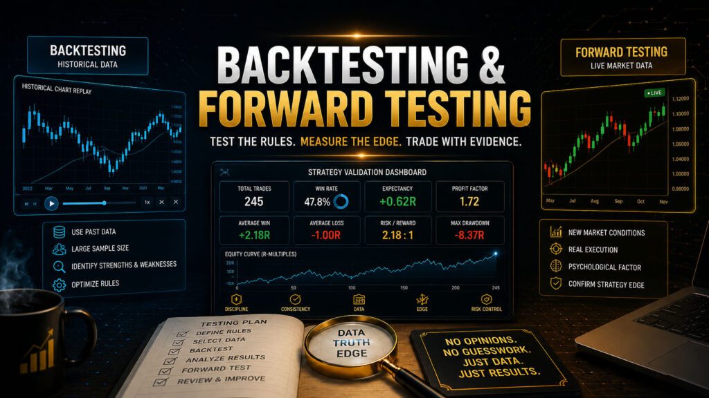 Backtesting & Forward Testing - Prop Firm Passing Service training lesson