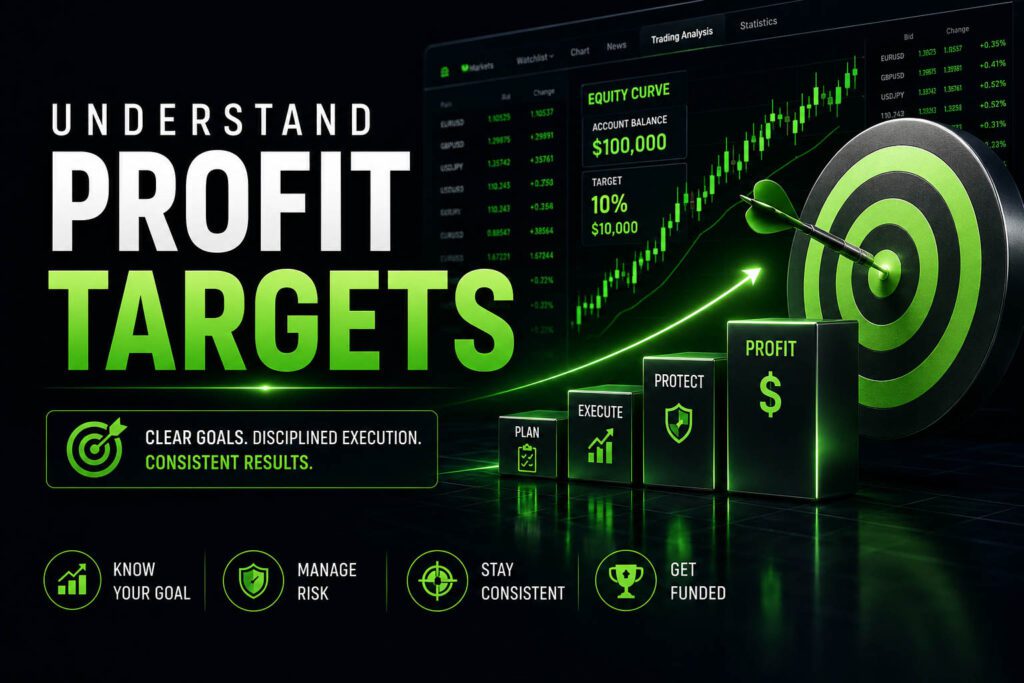 Understanding Profit Targets - free prop firm challenge trading lesson