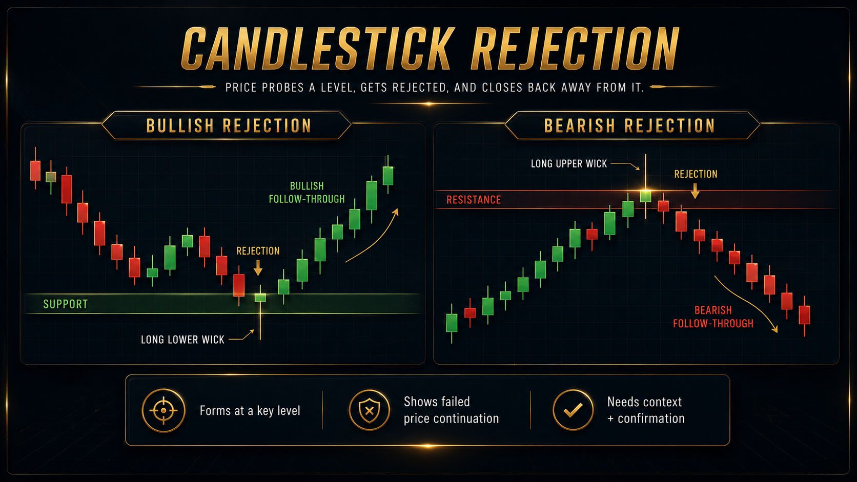 Candlestick Rejection