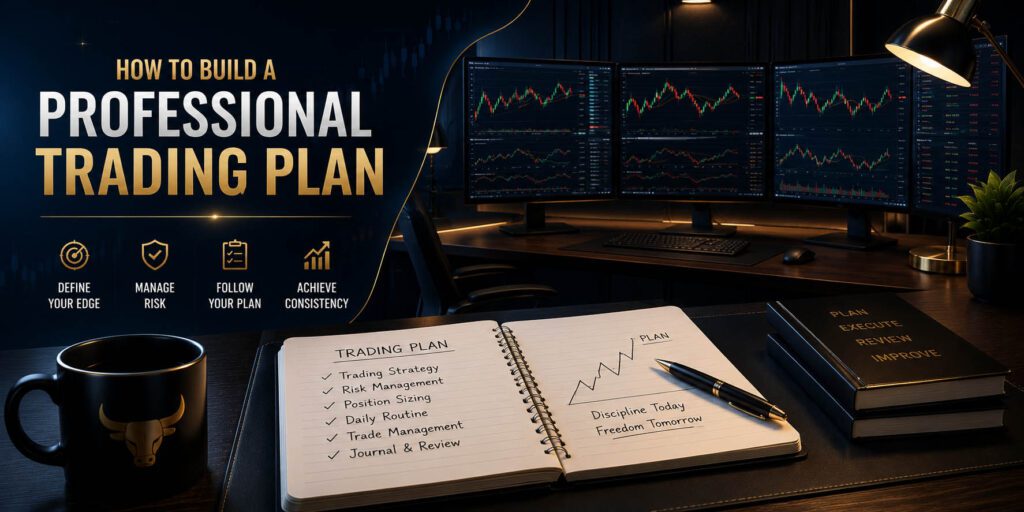 How to Build a Professional Trading Plan - free prop firm challenge trading lesson