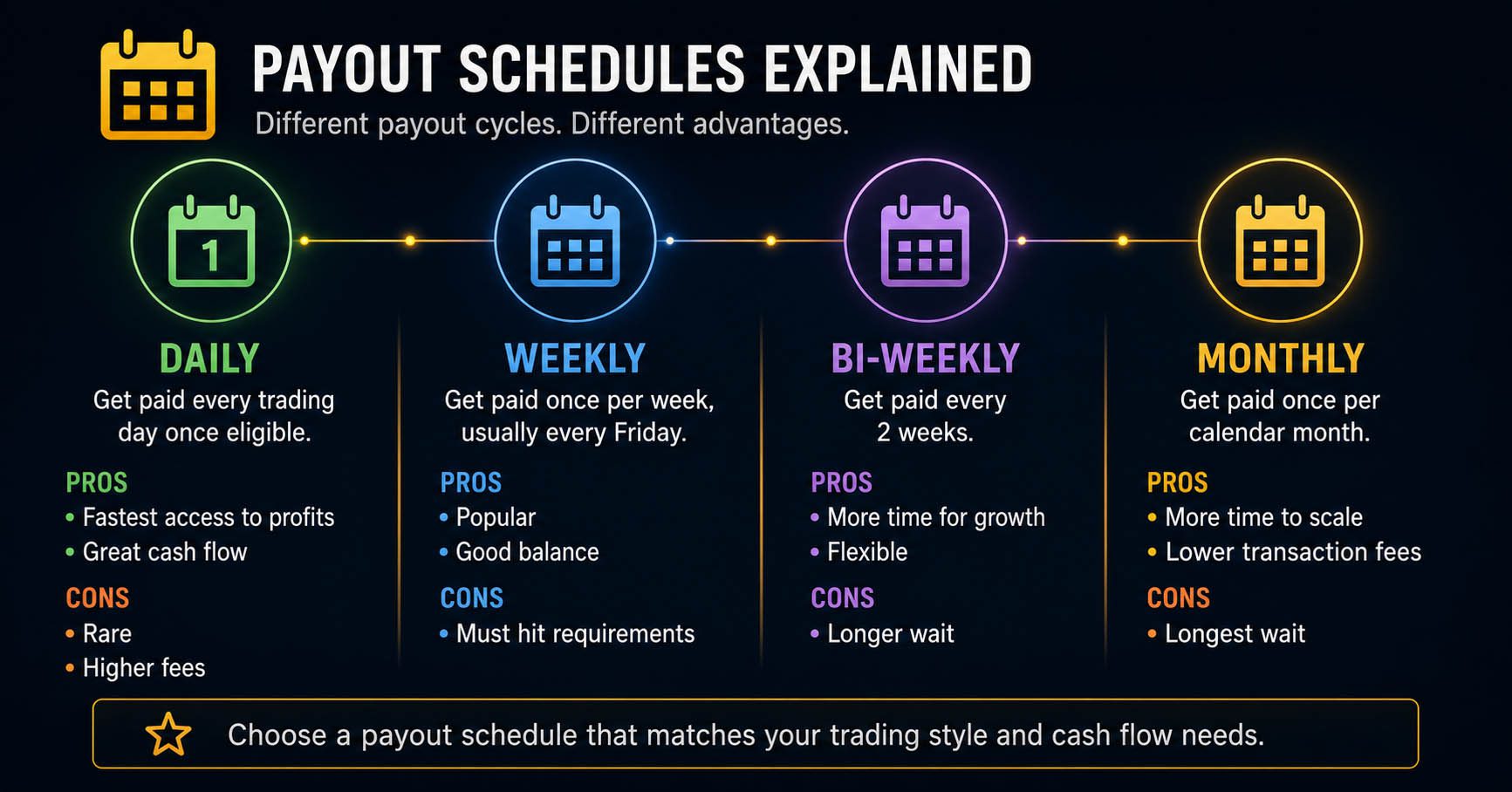 Payout Schedules Explained