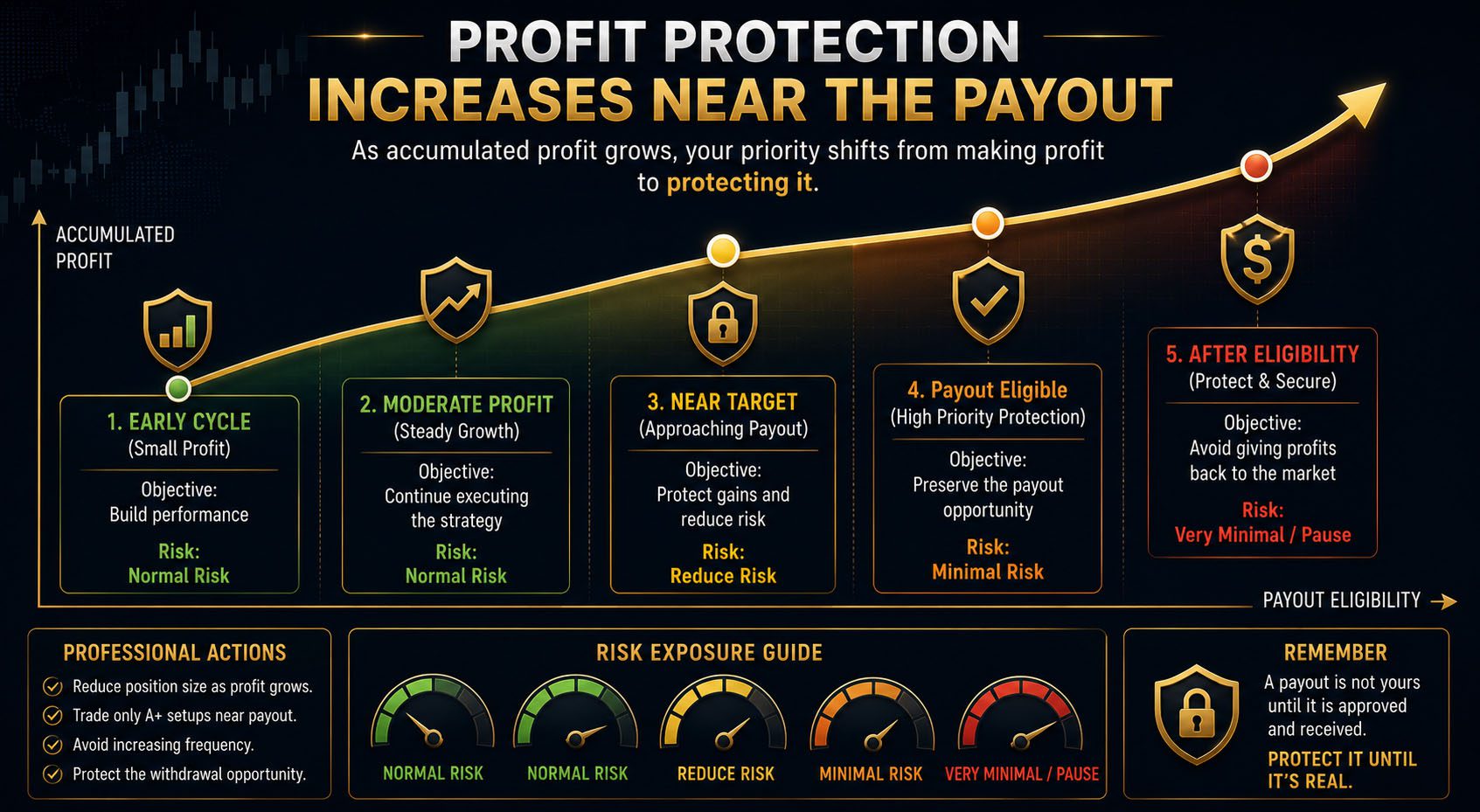 Profit Protection Increases Near the Payout