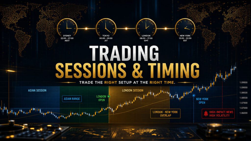 Trading Sessions & Timing - Prop Firm Passing Service training lesson