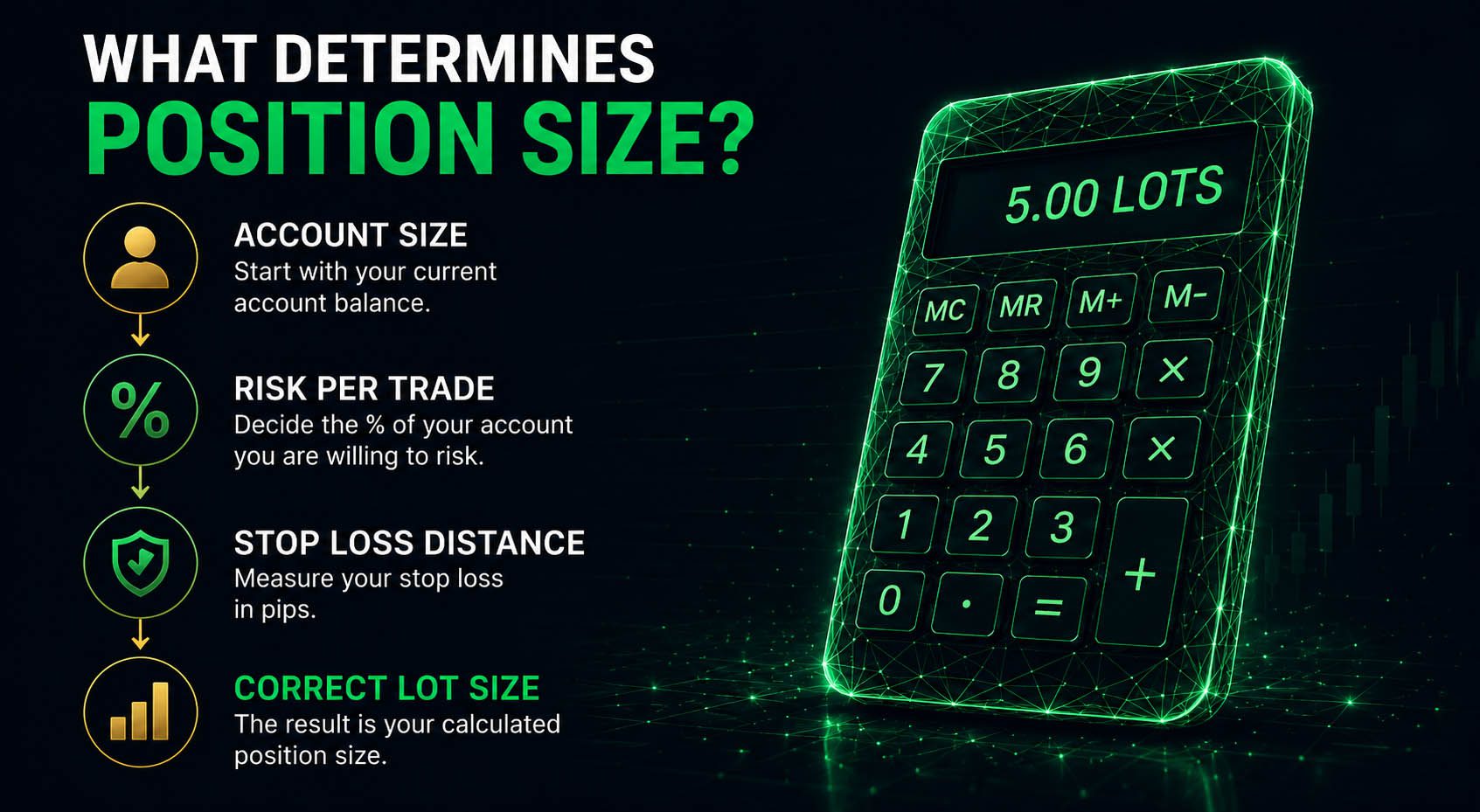 What Determines Position Size
