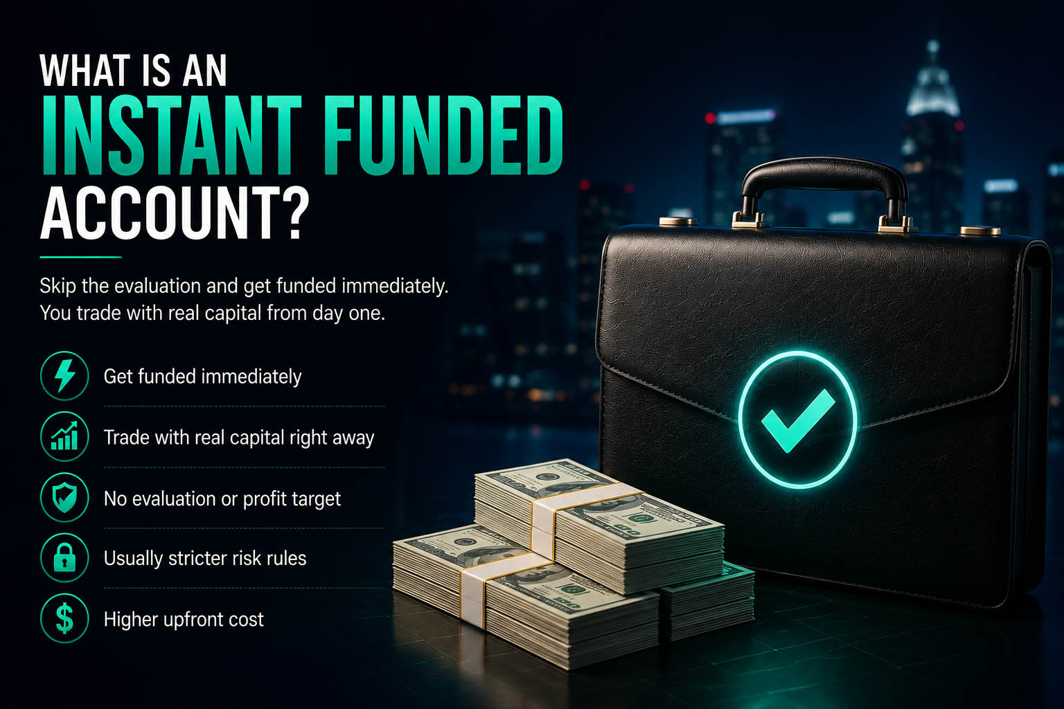 Whats an Instant Funded Account
