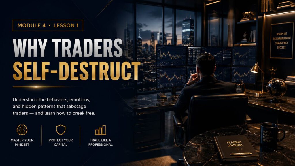 Why Traders Self-Destruct - Prop Firm Passing Service training lesson